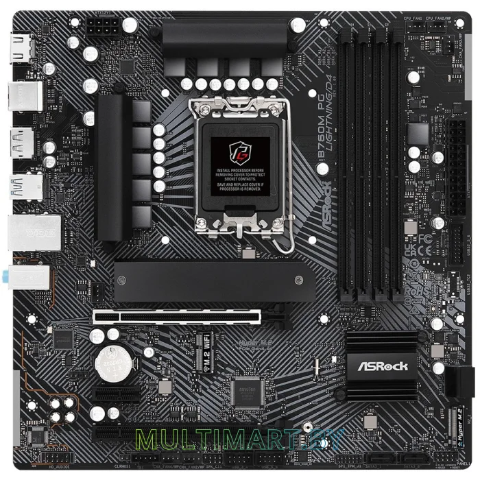 Материнская плата ASRock B760M PG LIGHTNING/D4
